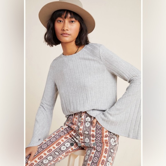 Anthropologie Tops - Lois Ribbed pullover